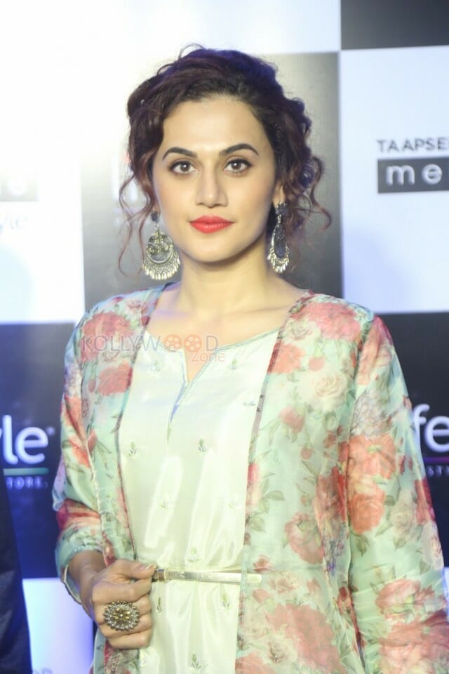 Actress Tapsee As Brand Ambassador For Melange By Lifestyle Photos