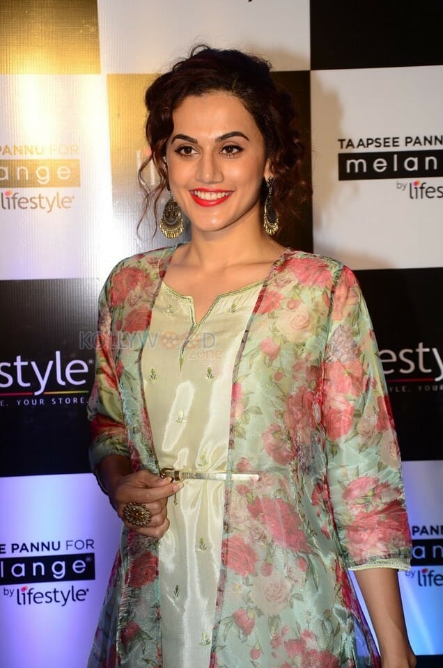 Actress Tapsee As Brand Ambassador For Melange By Lifestyle Photos