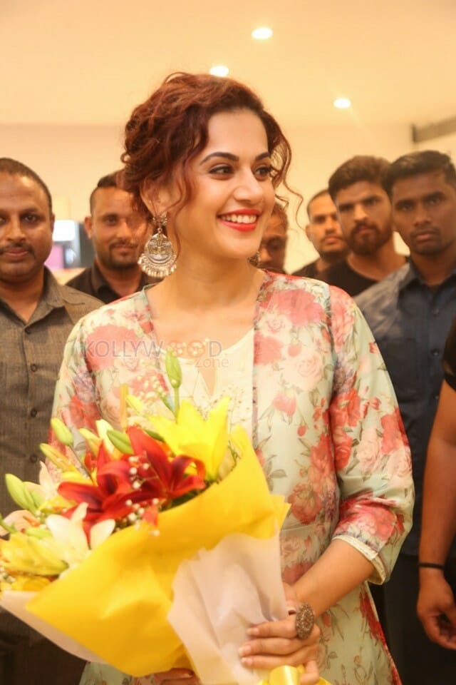 Actress Tapsee As Brand Ambassador For Melange By Lifestyle Photos