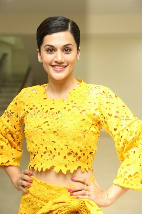 Actress Tapsee At Ghazi Press Meet Photos