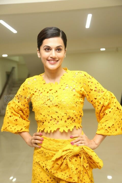 Actress Tapsee At Ghazi Press Meet Photos