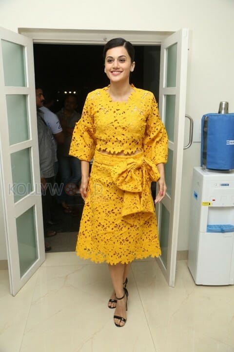 Actress Tapsee At Ghazi Press Meet Photos