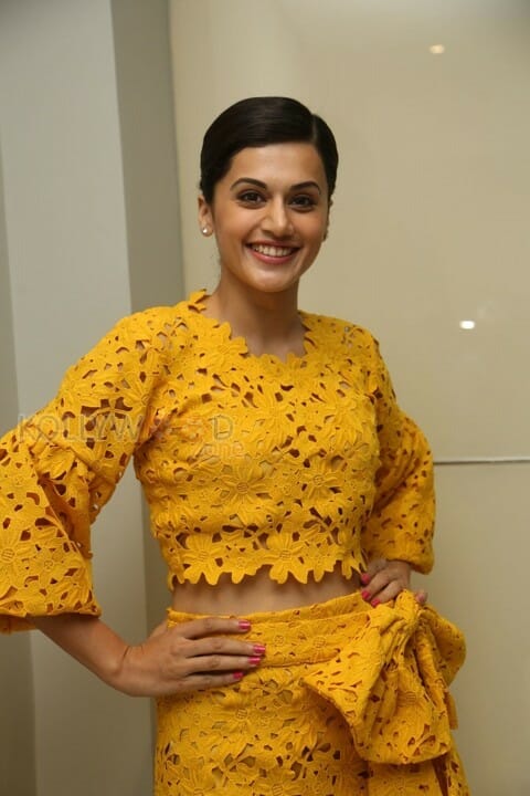 Actress Tapsee At Ghazi Press Meet Photos