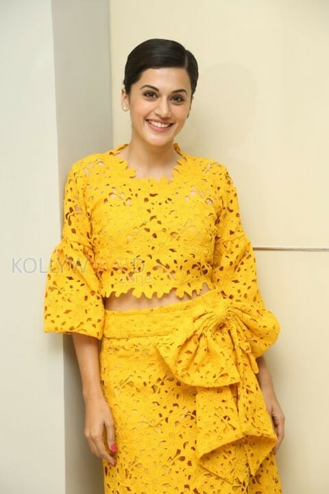 Actress Tapsee At Ghazi Press Meet Photos