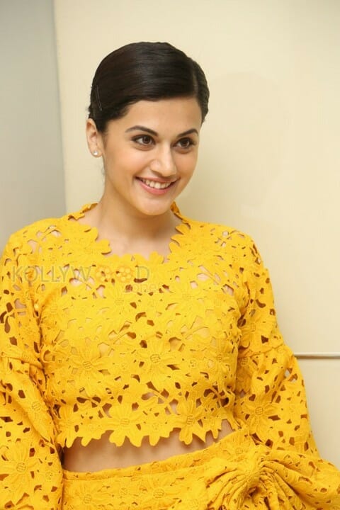 Actress Tapsee At Ghazi Press Meet Photos