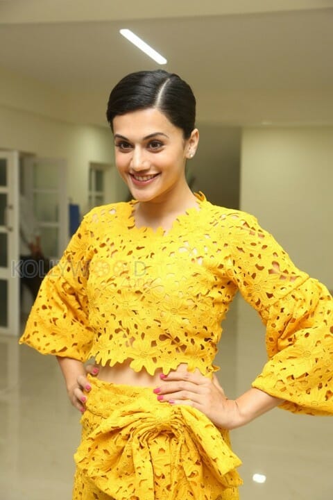 Actress Tapsee At Ghazi Press Meet Photos