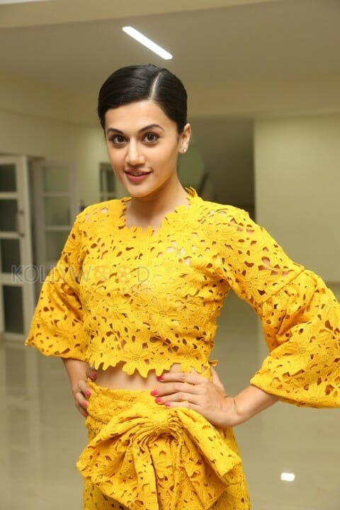 Actress Tapsee At Ghazi Press Meet Photos