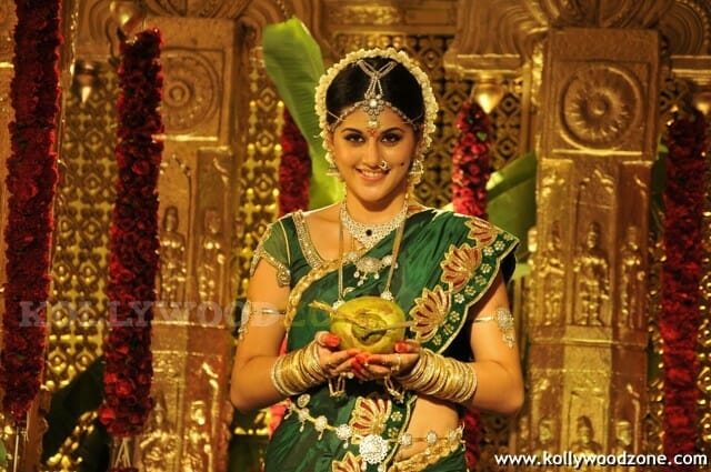 Actress Tapsee In Traditional Dress Photos