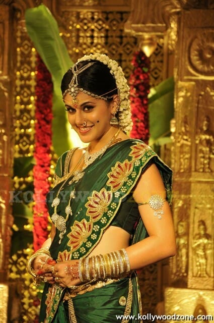 Actress Tapsee In Traditional Dress Photos