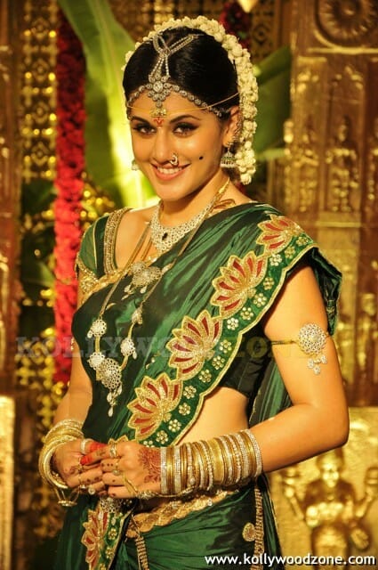 Actress Tapsee In Traditional Dress Photos