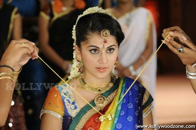 Actress Tapsee In Traditional Dress Photos