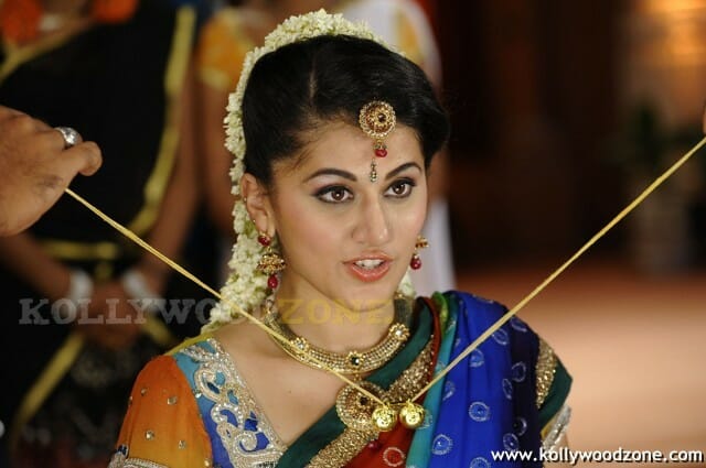 Actress Tapsee In Traditional Dress Photos