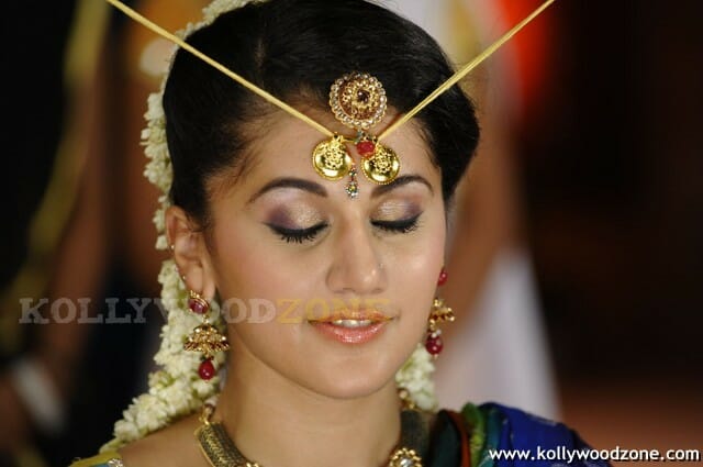 Actress Tapsee In Traditional Dress Photos