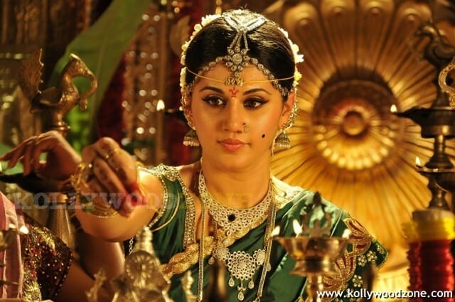 Actress Tapsee In Traditional Dress Photos