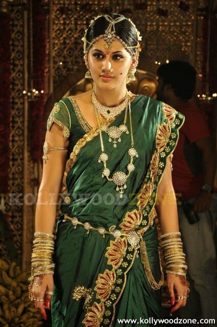 Actress Tapsee In Traditional Dress Photos