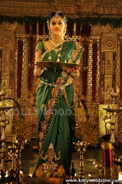 Actress Tapsee In Traditional Dress Photos