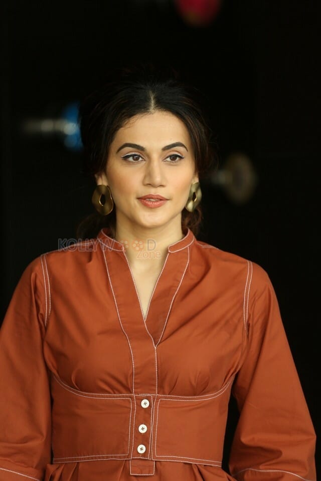 Actress Tapsee Pannu At Game Over Interview Stills