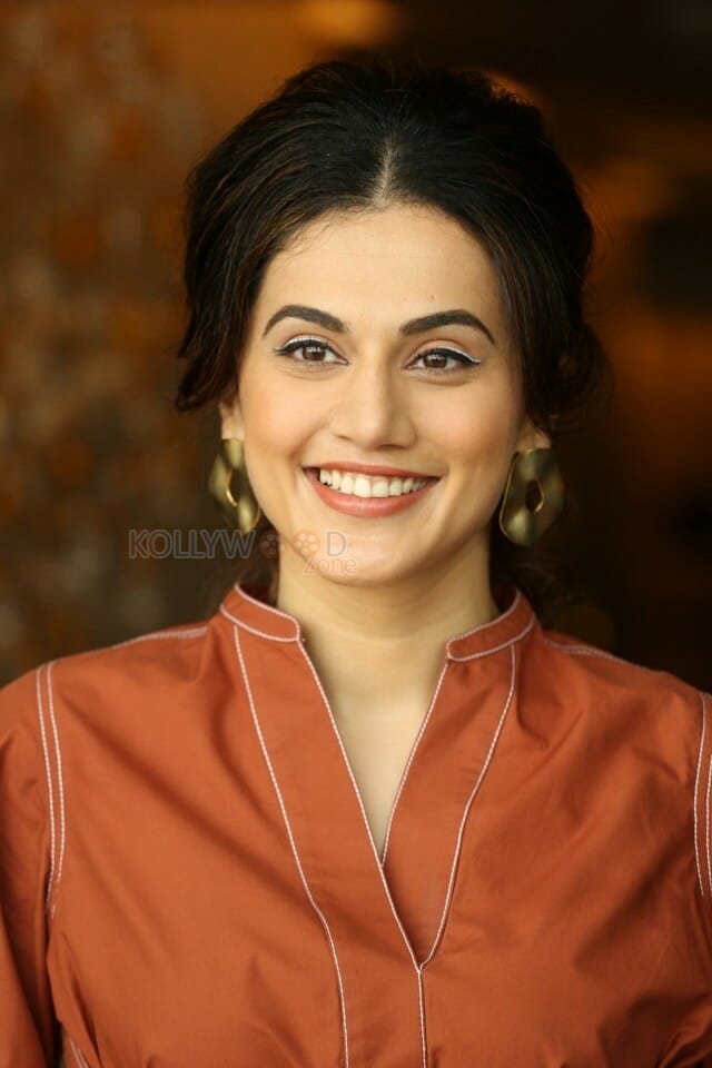 Actress Tapsee Pannu At Game Over Interview Stills