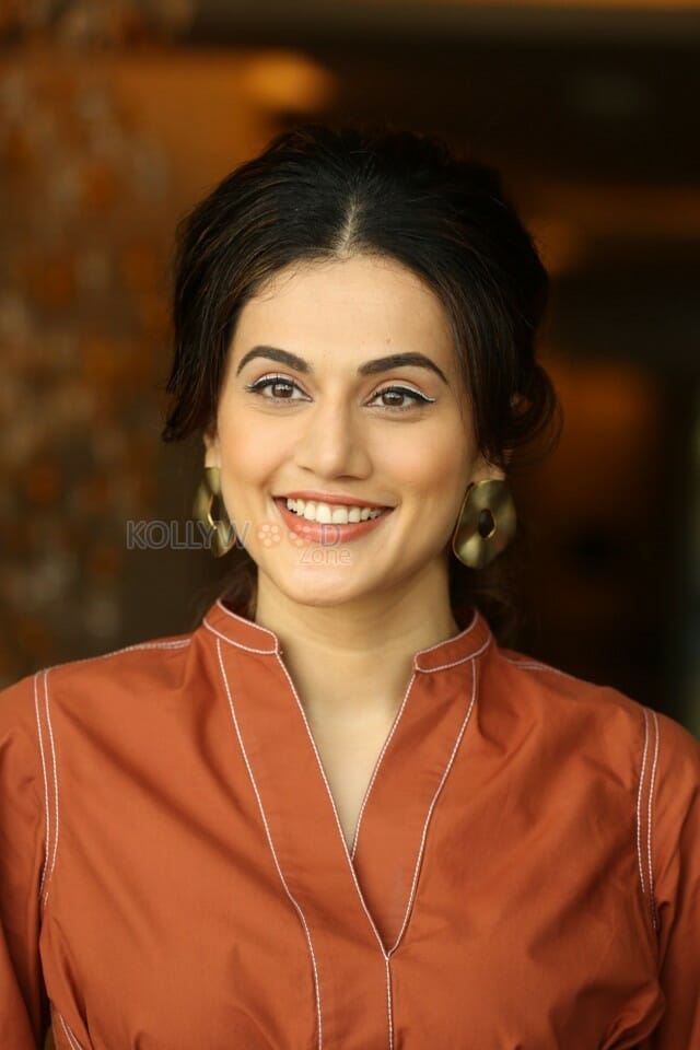 Actress Tapsee Pannu At Game Over Interview Stills