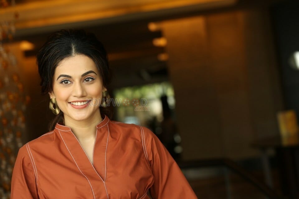 Actress Tapsee Pannu At Game Over Interview Stills