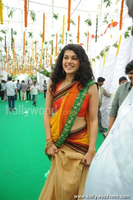 Actress Tapsee Saree Photos