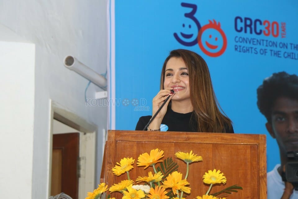 Actress Trisha At The End Violence Against Every Child Event Photos