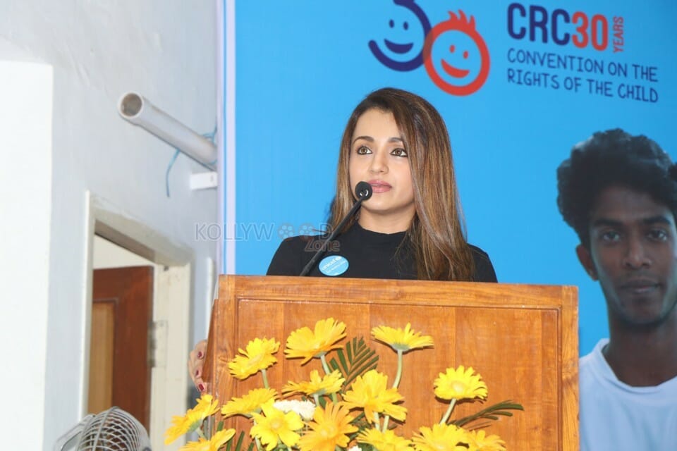 Actress Trisha At The End Violence Against Every Child Event Photos