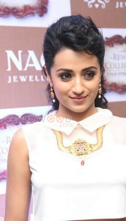 Actress Trisha At The Launch Of New Nac Store Photos