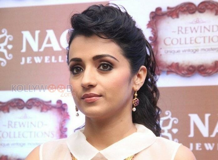 Actress Trisha At The Launch Of New Nac Store Photos