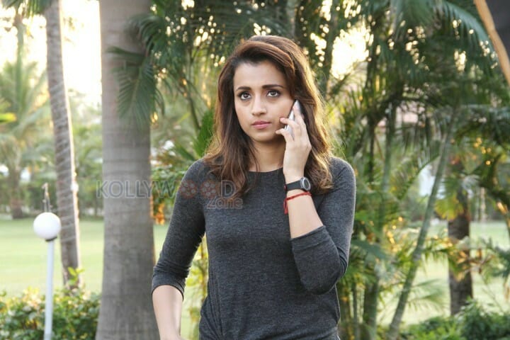 Actress Trisha In Garjanai Movie Stills