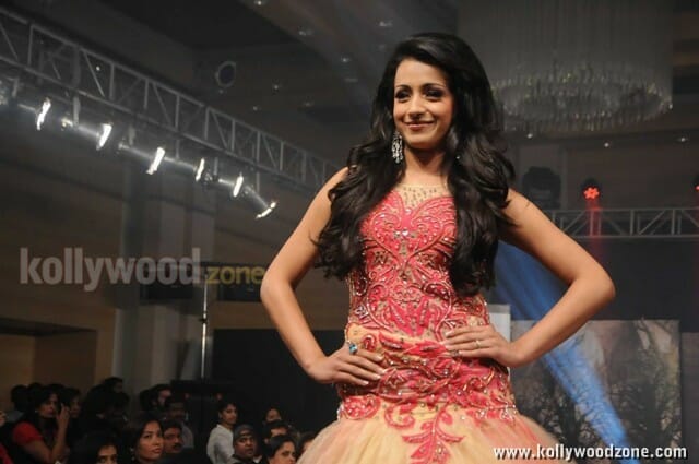 Actress Trisha Rampwalk Model Pictures