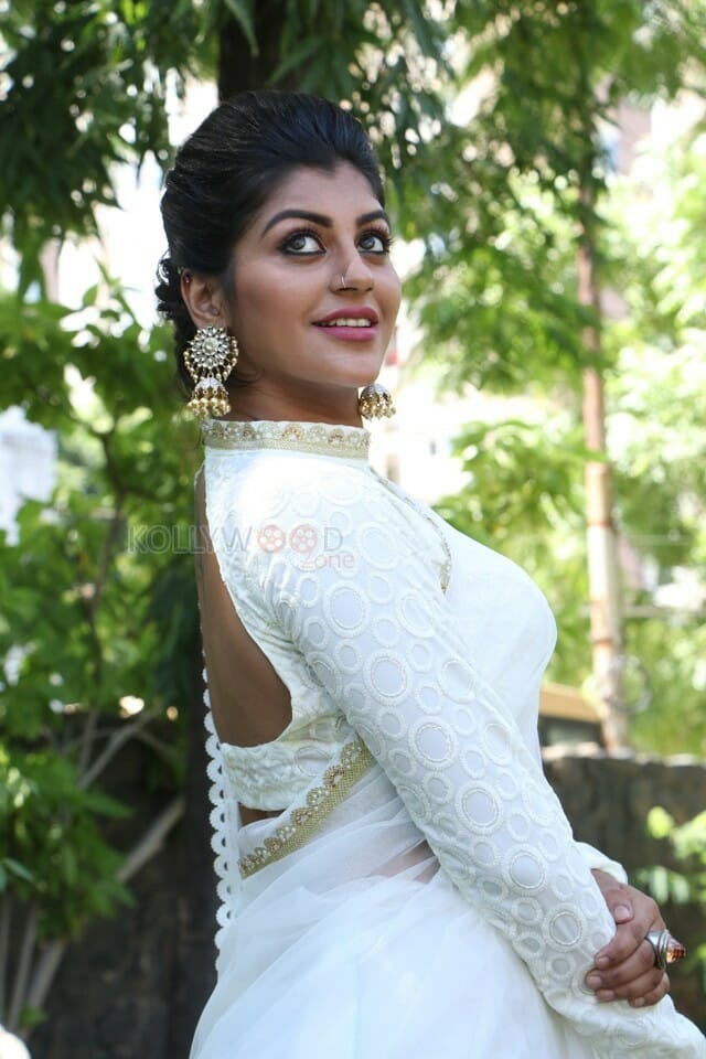 Actress Yashika Aannand At Nota Movie Press Meet Photos