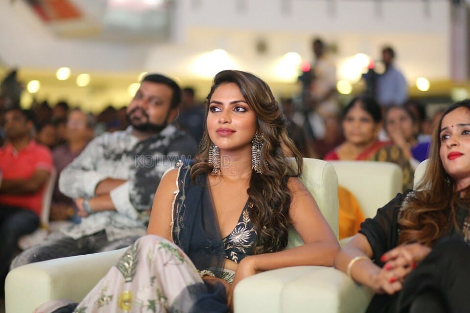 Amala Paul Hot Cleavage Show At Thiruttu Payale Music Launch Stills