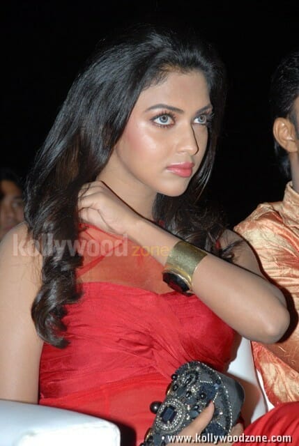 Amala Paul Sexy Red Dress Photos