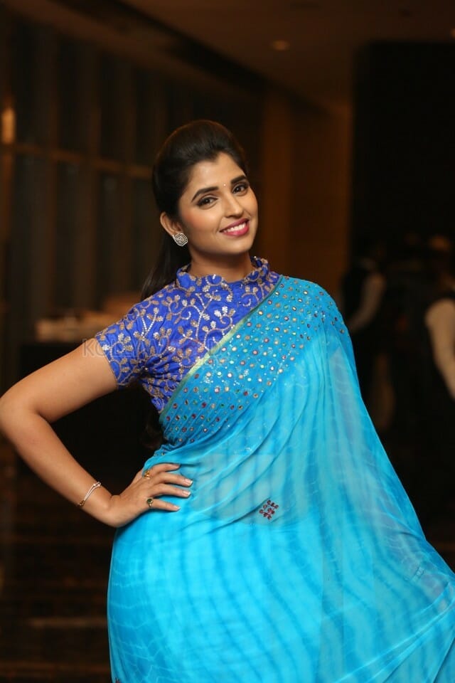 Anchor Shyamala At Telangana Devudu Audio Launch Photos