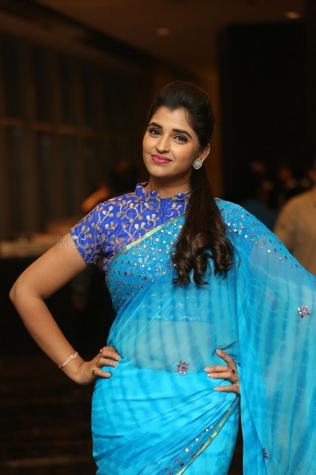 Anchor Shyamala At Telangana Devudu Audio Launch Photos