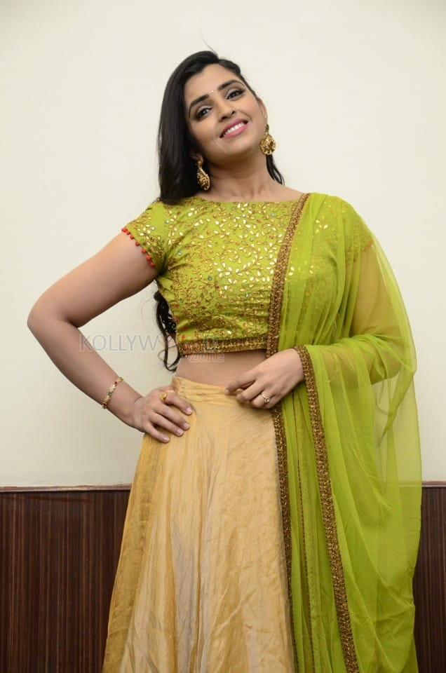 Anchor Shyamala at Sulthan Pre Release Event Stills