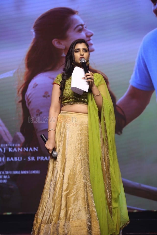 Anchor Shyamala at Sulthan Pre Release Event Stills