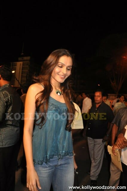 Andrea At Jaggubhai Premiere Show