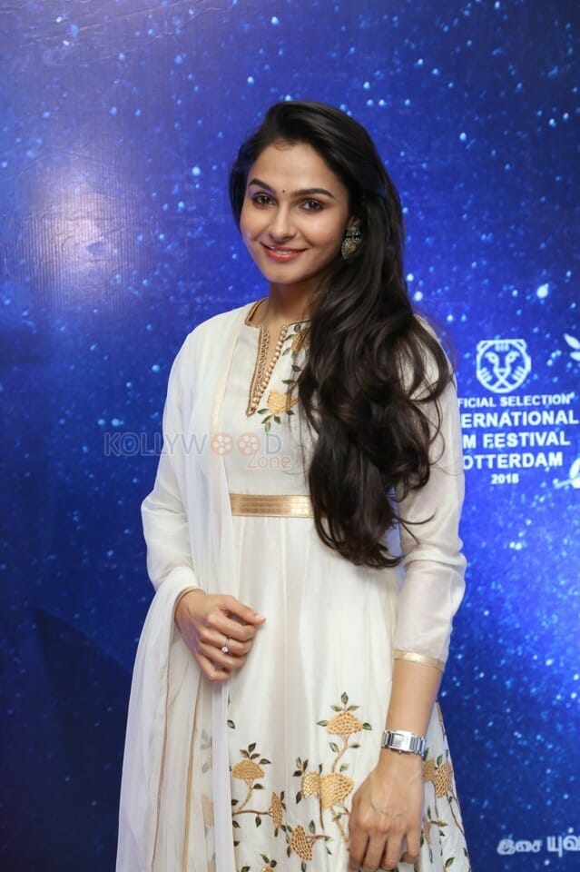 Andrea Jeremiah At Peranbu Audio Launch Photos