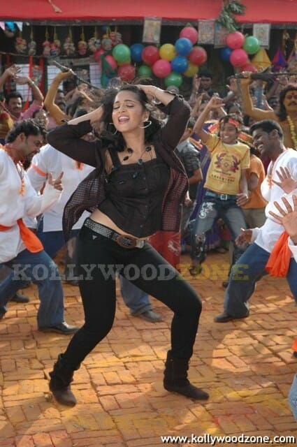 Anushka Shetty Sexy Pics In Panchakshari Movie