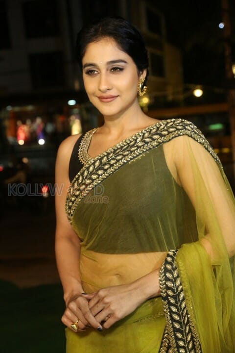 Beautiful Actress Regina Cassandra In Saree Photos