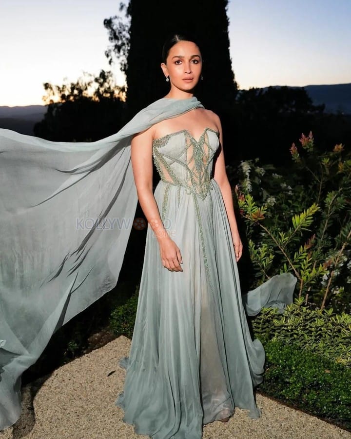 Beautiful Alia Bhatt in an Elie Saab Corset Gown Photos 02