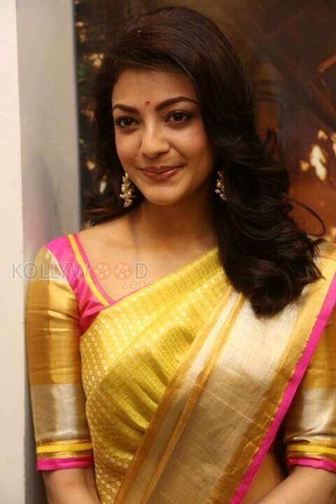 Beautiful Kajal Agarwal Saree Photos