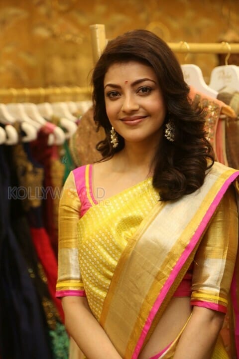 Beautiful Kajal Agarwal Saree Photos