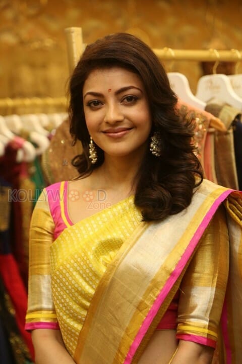 Beautiful Kajal Agarwal Saree Photos