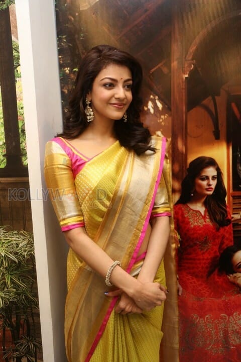 Beautiful Kajal Agarwal Saree Photos