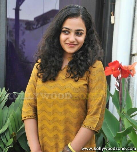 Beautiful Nithya Menon At Movie Press Meet