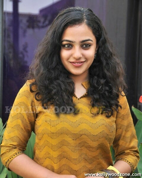 Beautiful Nithya Menon At Movie Press Meet