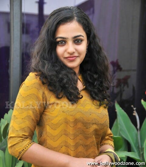 Beautiful Nithya Menon At Movie Press Meet